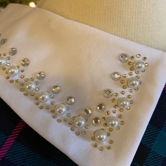 Gorgeous Charter Club Plaid and Jewel Top - Picture 5 of 9